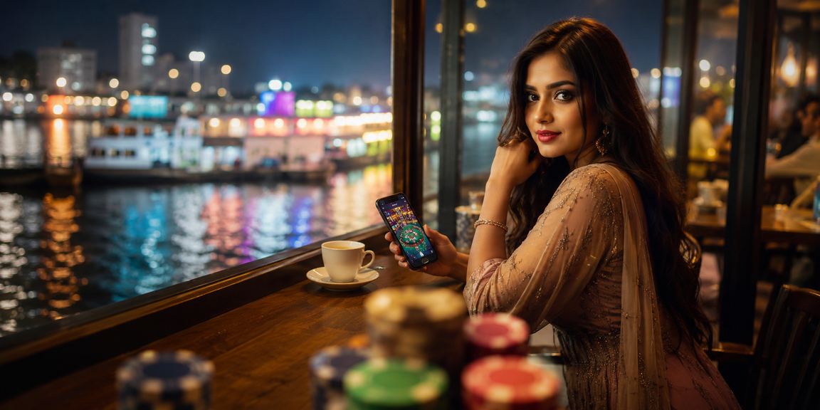 নারায়ণগঞ্জে মোবাইলে ক্যাসিনো গেম খেলছেন একজন ব্যবহারকারী